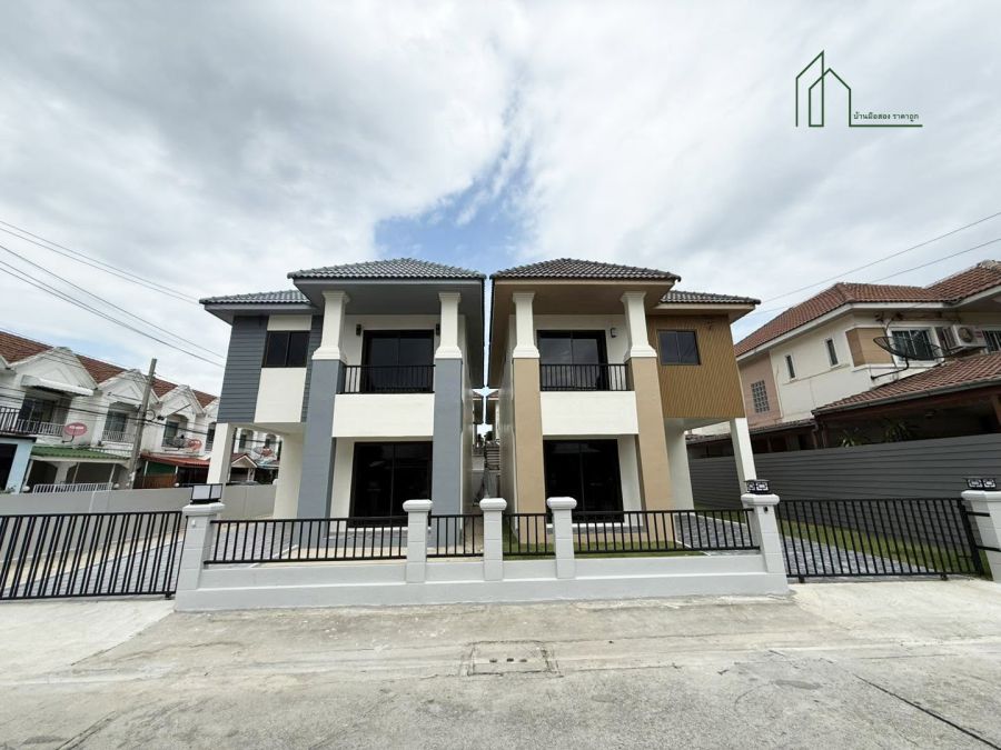 - บ้านแฝด ไสตล์บ้านเดี่ยว สวนหลวงวิลล์ เฉลิมพระเกียรติร.9 ซอย 28 ฟรีโอน
