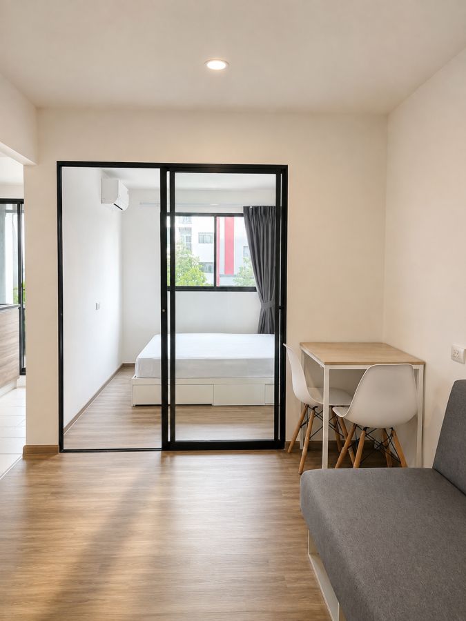 - คอนโดใหม่ เสนาคิทท์ สำโรง อินเตอร์เชนจ์ 1 ห้องนอน 26 ตร.ม เฟอร์ครบ พร้อยอยู่ RentNex By SENA