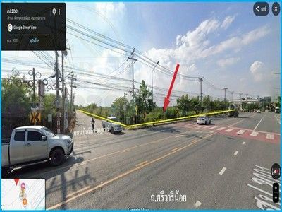 - ขายที่ดินติดถนนวัดศรีวารีน้อย ผังสีเหลือง เนื้อที่ 29-2-86.4 ไร่ ขายไร่ละ 13 ล้าน บางเสาธง สมุทรปราการ