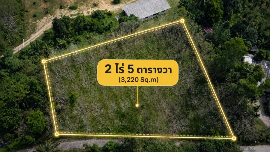 - ขายที่ดินบางม่วง ตะกั่วป่า พังงา 2 ไร่ 5 ตร.ว. ใกล้ถนนเพชรเกษมเพียง 130 เมตร