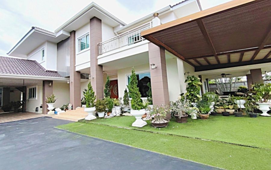 - ขายบ้านหรู หัวหิน หินเหล็กไฟ พื้นที่ 2 ไร่ สไตล์คลาสสิค Luxury house for sale, prime location, Hin Lek Fai, Hua Hin (area 2 rai) with wide garden