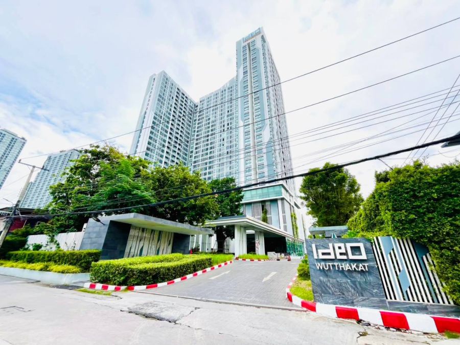 - ขายคอนโด ไอดีโอ วุฒากาศ จอมทอง ถนนราชพฤกษ์ พื้นที่ 21.92 ตรม. ชั้น 20 วิวดี ติด BTS วุฒากาศ 170 ม. ขายถูกต่ำกว่าราคาประเมิน! พร้อมผู้เช่า