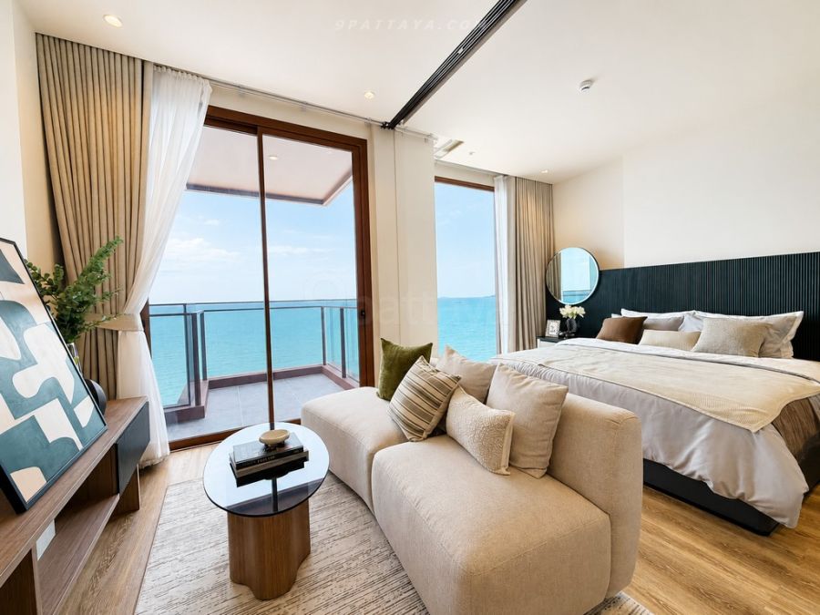 - ขาย AROM Jomtien วิวทะเลตรง ติดทะเลแถวแรก