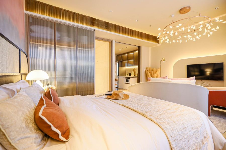 - คอนโดมิเนียม 1 ห้องนอน สุดหรูสำหรับขายที่ อารมณ์ จอมเทียน พัทยา