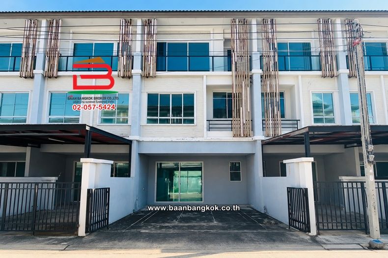 - ทาวน์โฮม 3 ชั้น เนื้อที่ 18.7 ตร.ว. The Plant Citi Chaengwatthana : เดอะ แพลนท์ ซิตี้ แจ้งวัฒนะ, ใกล้ BTS เมืองทอง อำเภอปากเกร็ด นนทบุรี