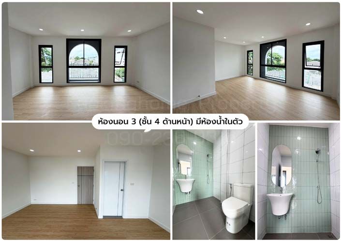 - ทาวน์โฮม 4 ชั้น 24 ตร.วา Renovate ใหม่ทั้งหลัง ซ.ลาดพร้าว 110 วังทองหลาง