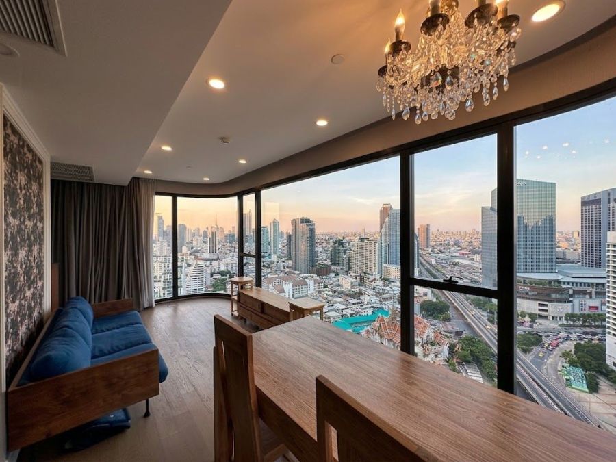- ขายคอนโด Ashton Chula-Silom ชั้น 28 ห้องมุมวิวสวย | 2 ห้องนอน 2 ห้องน้ำ แต่งครบ พร้อมอยู่ ใกล้ MRT สามย่านเพียง 180 เมตร