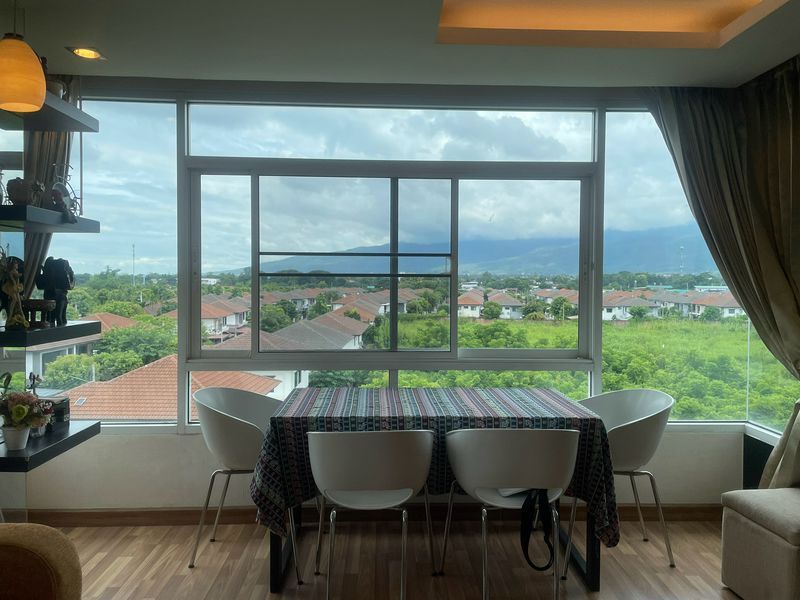 - ขาย The Benefit Condo เชียงใหม่ | ห้องมุมวิวสีเขียวสุดตระการตา พร้อมเฟอร์นิเจอร์