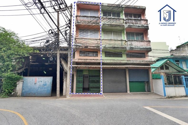 - ขายอาคารพาณิชย์ 3.5 ชั้น ถนนสุขสวัสดิ์ 84 ซอยวัดคู่สร้าง ใกล้ทางด่วนกาญจนาภิเษก (วงแหวนใต้)