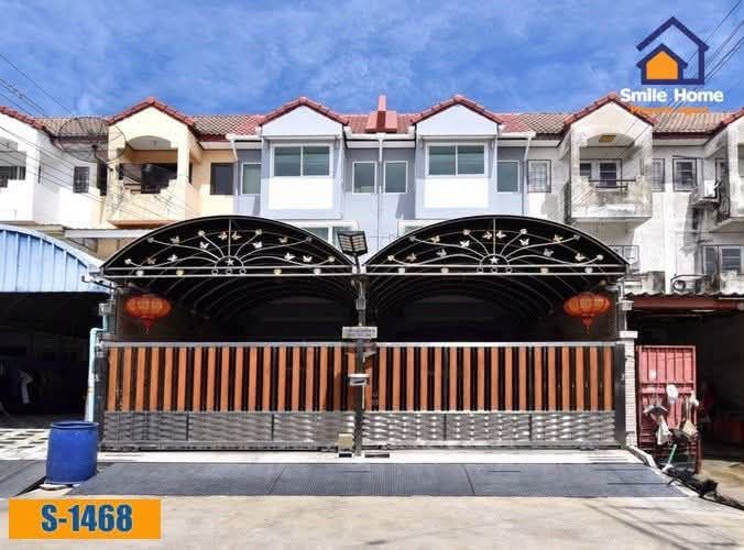 - ขายทาวน์โฮม3ชั้น หมู่บ้านสุขเจริญ ซอยไทยประกัน เทพารักษ์ บางเสาธง สมุทรปราการ