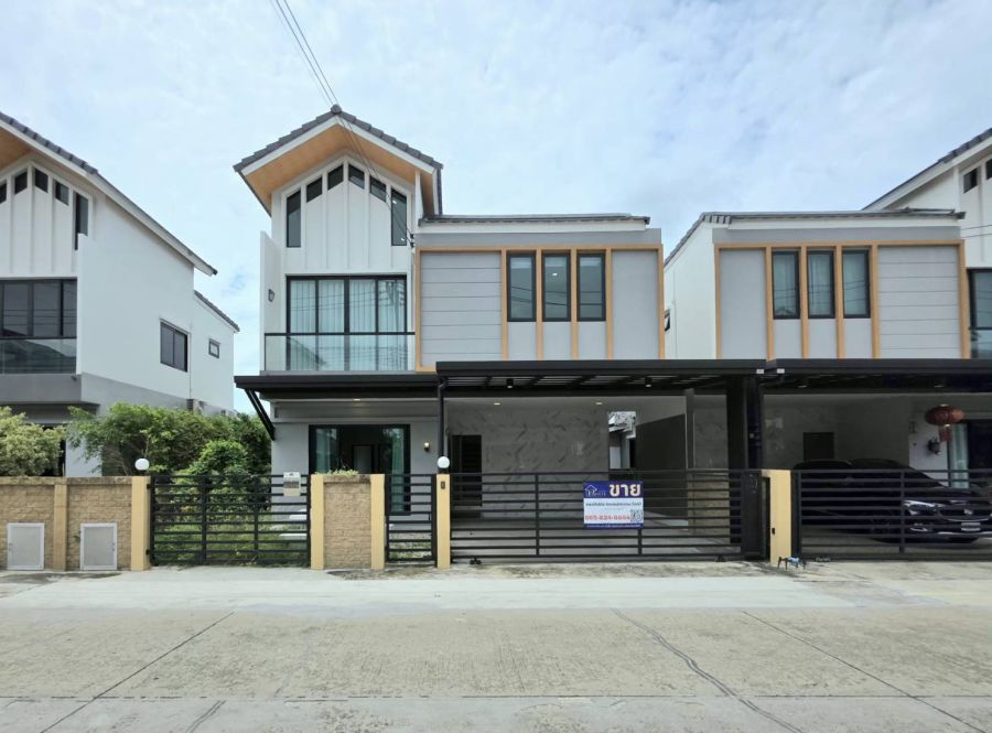- บ้านแฝดสไตล์นอดิก ไพร์มสแควร์ รังสิต คลอง 2 เพียง 3.29 ล้าน สวย สภาพดี อายุเพียง 3 ปี