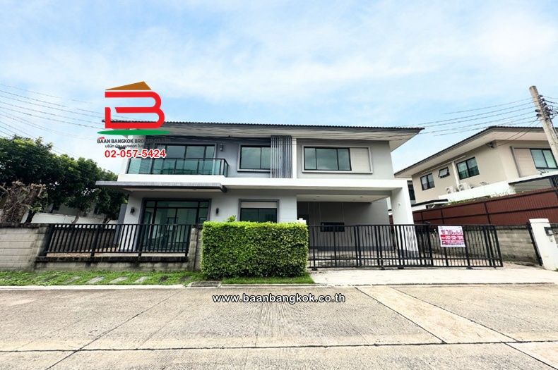 - บ้านเดี่ยว 2 ชั้น (หลังมุม) เนื้อที่ 73.8 ตร.ว. คาซ่า แกรนด์ สุขาภิบาล 5 : Casa Grand Sukapiban 5 ตรงข้ามตลาดวงศกร ถนนพหลโยธิน แขวงสายไหม เขตสายไหม
