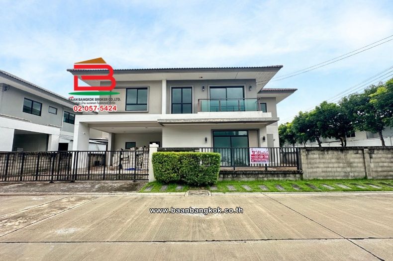 - บ้านเดี่ยว 2 ชั้น (หลังมุม) เนื้อที่ 73.8 ตร.ว. คาซ่า แกรนด์ สุขาภิบาล 5 : Casa Grand Sukapiban 5 ตรงข้ามตลาดวงศกร ถนนพหลโยธิน แขวงสายไหม เขตสายไหม