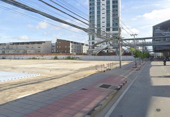 - ขายที่ดินเปล่า ถนนศรีนครินทร์ ติด Seacon Square ศรีนครินทร์