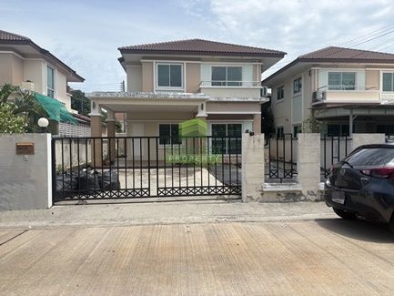 - บ้านเดี่ยว 2 ชั้น หมู่บ้านศรีเทพไทย พาร์ควิลล์ บางสมัคร บ้านพร้อมเฟอร์ ใกล้บางนา-ตราด กม.43
