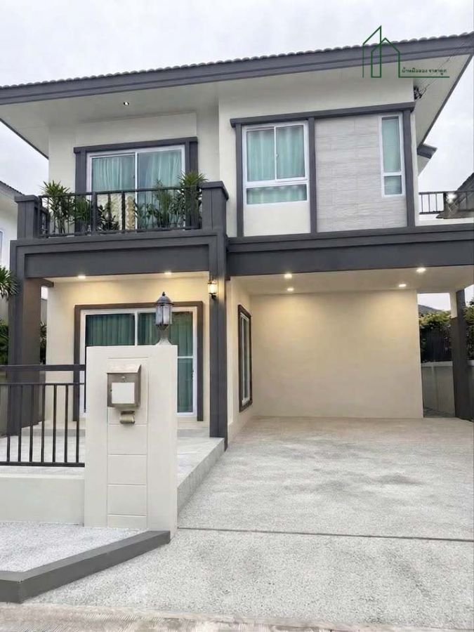 - บ้านแฝด 2 ชั้น ภัสสร ไพรด์ ศรีนครินทร์ หนามแดง รีโนเวทใหม่ทั้งหลัง
