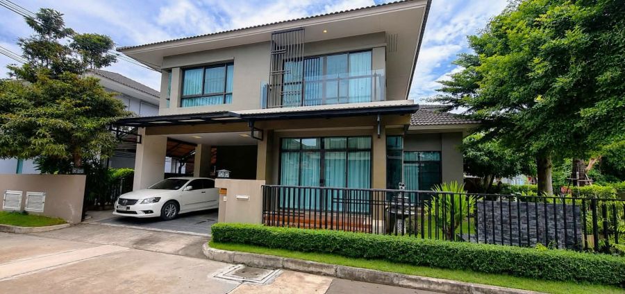 - ขายบ้านเดี่ยว 2 ชั้น บุราสิริ บึงหนองโคตร ขอนแก่น บ้านสวย ตกแต่งครบ พร้อมอยู่ ทำเลดี