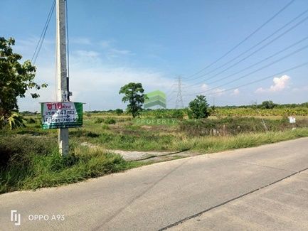 - ที่ดินเปล่าคลองขวาง ไทรน้อย นนทบุรี เนื้อที่ 43 ตารางวา ทำเลน่าอยู่ ติดถนนหลัก