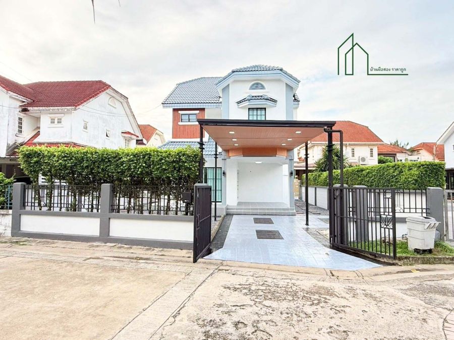 - บ้านเดี่ยว 59.3 ตรว. หมู่บ้านพาร์คเวย์โฮม ซ.ราษฏร์พัฒนา 22 รามคำแหง 150