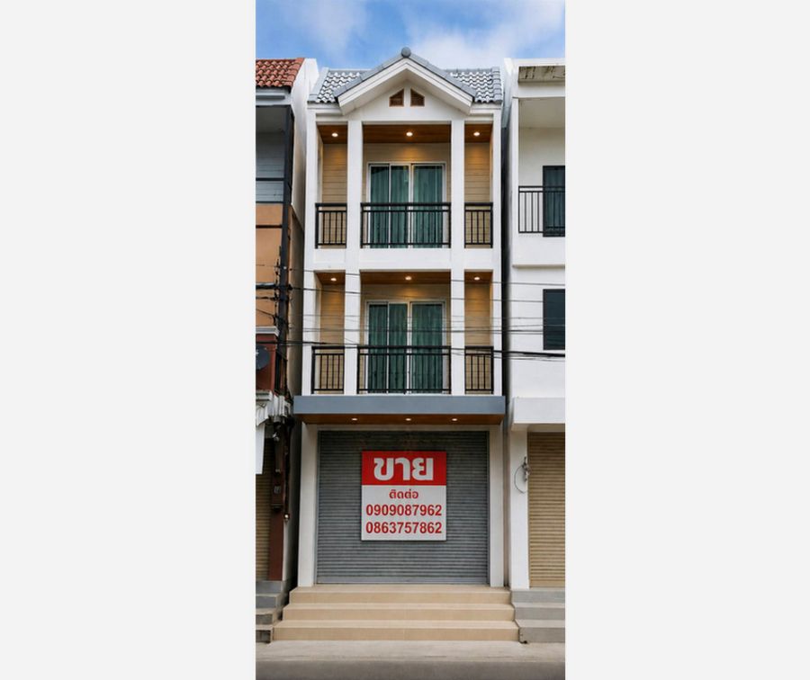- ขายอาคารพาณิชย์ 3 ชั้น รีโนเวทใหม่ทั้งตึก 3 ห้องนอน 3 ห้องน้ำ ติดโรงพยาบาลเพชรบูรณ์ราม ถนนเพชรรัตน์ ตำบลในเมือง เมืองเพชรบูรณ์