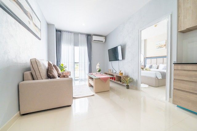 - ขายคอนโด CC Condominium 2 พัทยา ห้องใหญ่ 34.85 ตร.ม. | 1 ห้องนอน | เฟอร์ครบ