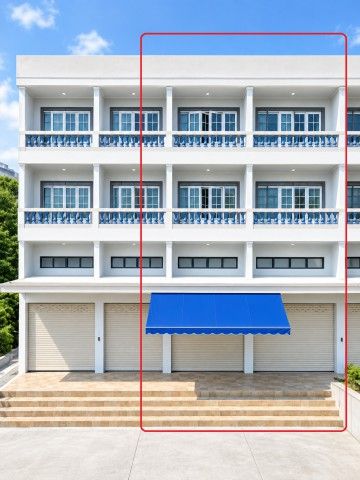 - อาคารพาณิชย์ 4 ชั้น 2คูหา 4นอน 3 น้ำ 20ตร.ว.280 ตร.ม โลตัส โกเฟรช เอกชัย 200 ม.เอกชัย 85-91