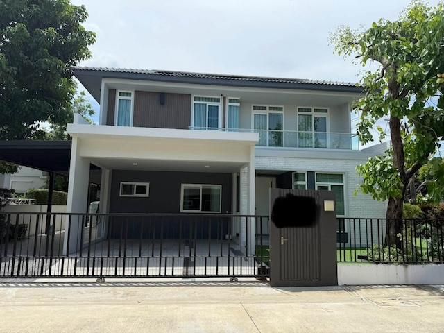 - Pet Friendly & Expat Welcome! ให้เช่าบ้านเดี่ยว มัณฑนา 2 บางนา กม.7 ซอยราชวินิตบางแก้ว ติดตั้งโซลาร์เซลล์และ EV Charger