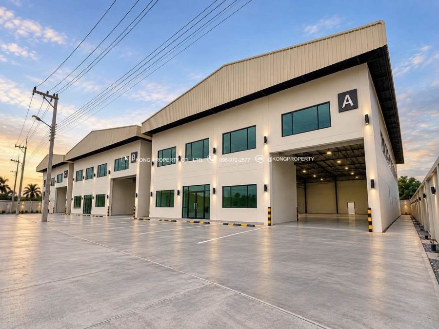 - ให้เช่าโรงงาน มหาชัย พระราม2 อำเภอเมือง สมุทรสาคร สร้างใหม่ขนาด 1,000-1,200 ตรม
