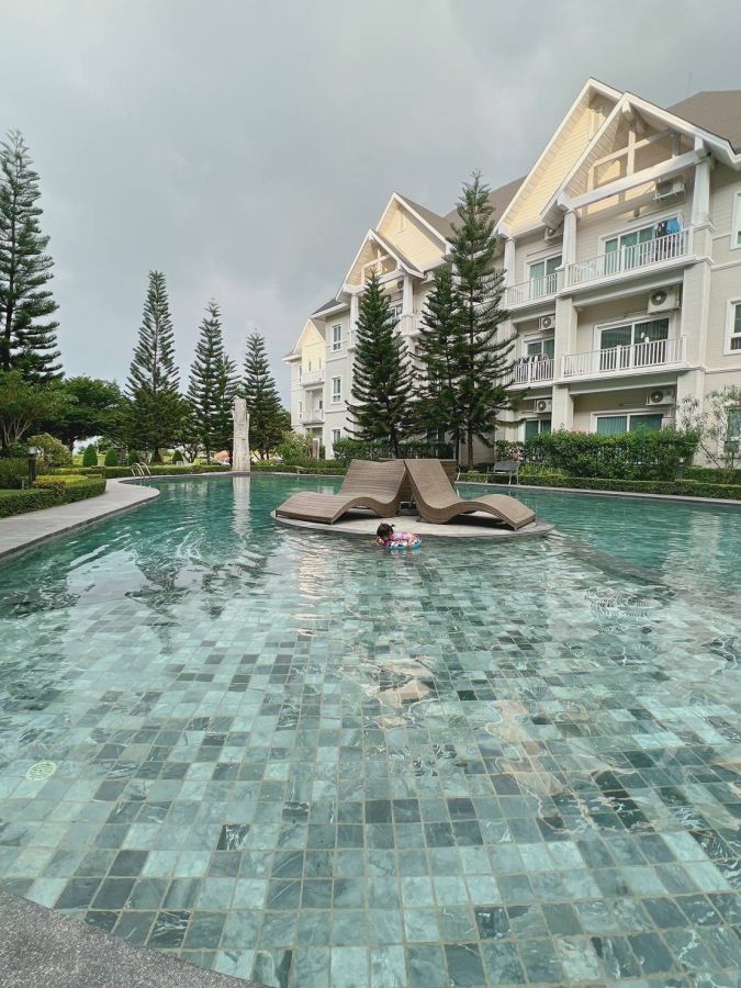 - ขาย/ให้เช่า คอนโดบ้านทิวเขา เขาใหญ่ ( Baan Tiew Khao ) ตึก B ชั้น 2 ขนาด 28.59 ตร.ม. คอนโดตากอากาศ วิวสวย อากาศดี ติดถนนธนรัชต์