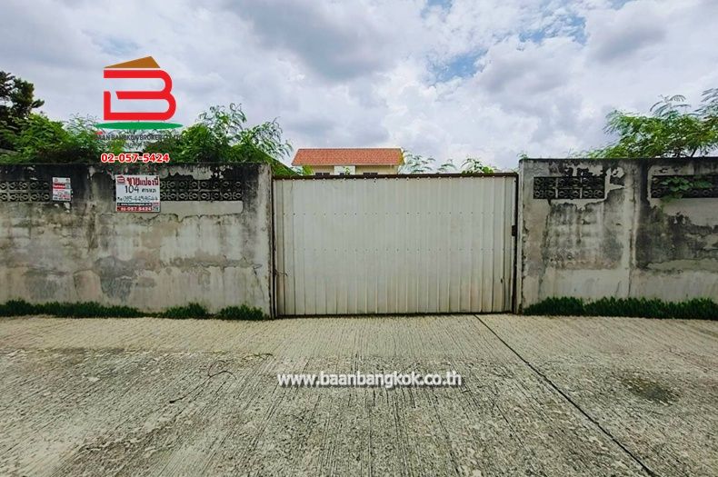 - ที่ดินเปล่า รามอินทรา 65 แยก 2-12 เนื้อที่ 104 ตร.ว ใกล้ตลาดนัดเลียบด่วนรามอินทรา แขวงท่าแร้ง เขตบางเขน กรุงเทพมหานคร