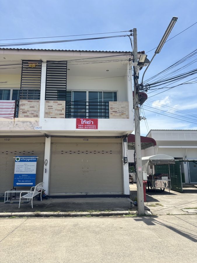 - อาคารพาณิชย์ให้เช่าเชียงใหม่ บนถนนสันกำแพงสายใหม่ โครงการตลาดศรีอรุณ เชียงใหม่