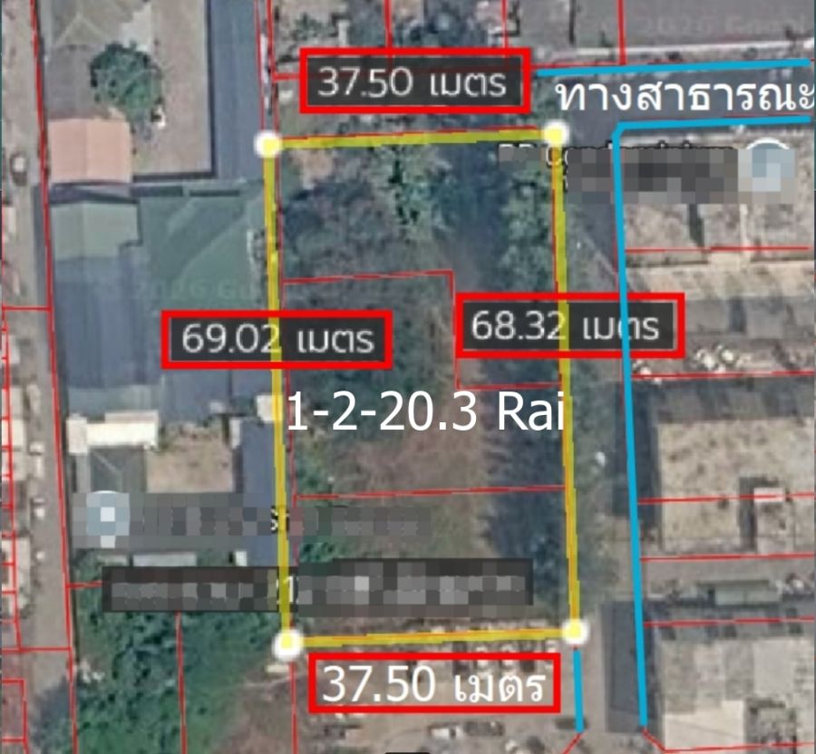 - ขายที่ดินเปล่า 1ไร่ครึ่ง หลัง รพ.เชียยงใหม่ราม 2 ต.ท่าศาลา อ.เมืองเชียงใหม่ จ.เชียงใหม่)