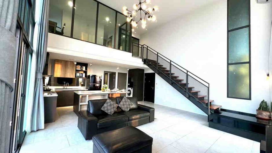 - ให้เช่า เดอะวิน คอนโดมิเนียม Duplex Loft Style (เขาตาโลซอย 4) พัทยาใต้