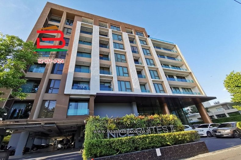 - คอนโดมิเนียม เนื้อที่ 45.66 ตร.ม. ไนซ์ สวีทส์ สนามบินน้ำ 2 : Nice Suites II Sanambinnam (ซอยนนทบุรี 32) ถนนสนามบินน้ำ