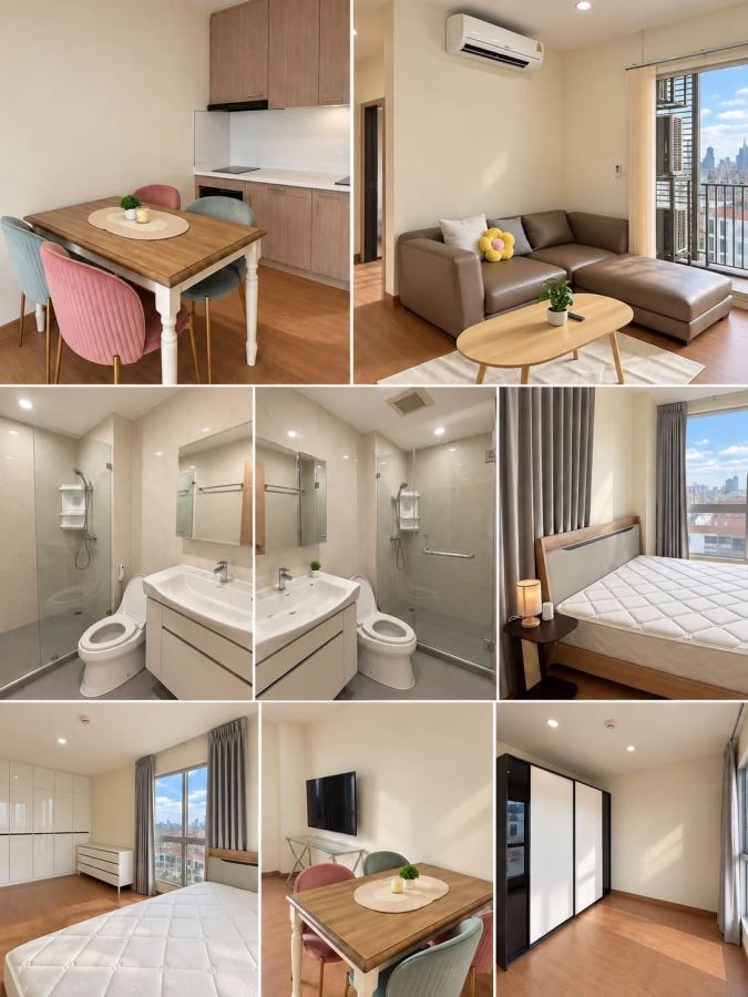 - FOR RENT & SALE คอนโด Hive Taksin ห้องใหญ่ 2 ห้องนอน รีโนเวทใหม่ พร้อมเข้าอยู่
