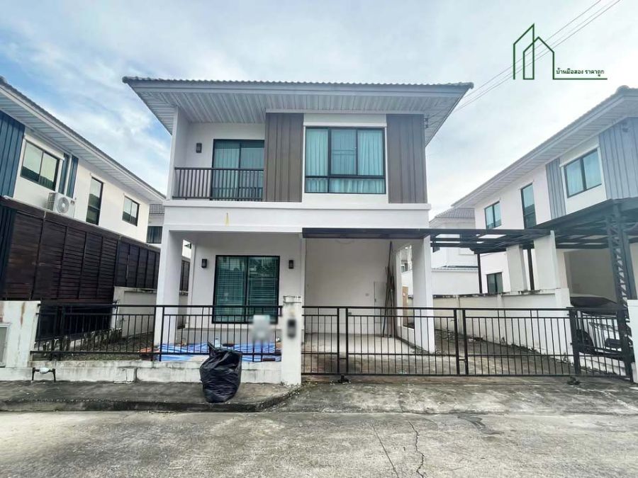 - บ้านเเฝด 2 ชั้น 38.1 ตร.ว. หมู่บ้านโมดิวิลล่า ลาดกระบัง-สุวรรณภูมิ
