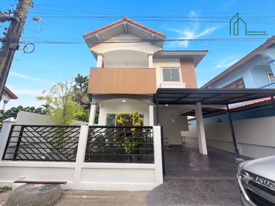 - บ้านเดี่ยว หมู่บ้านรางไผ่ ถนนบางบอน 3 ฟรีโอน
