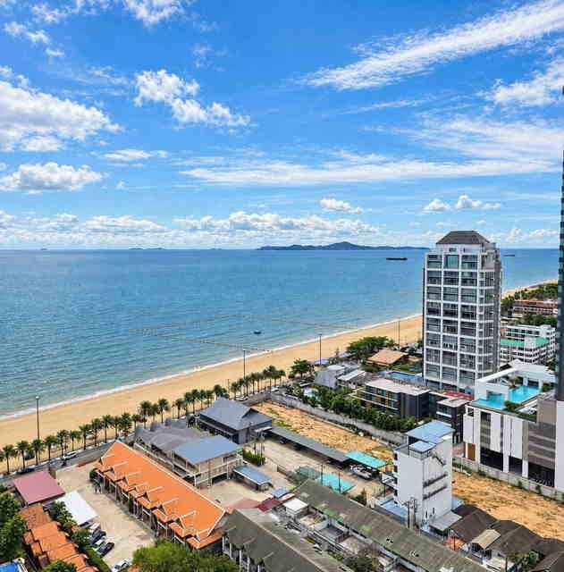 - ขาย Lumpini Park Beach Jomtien Renovate ใหม่ 1 ห้องนอน รีโนเวทใหม่ ชั้นสูง วิวทะเล