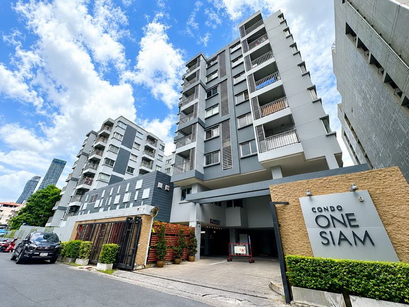 - ขายคอนโดย่านปทุมวัน Condo One Siam (วัน สยาม) ใจกลางเมือง ทำเลทอง ห้องสตูดิโอ 31.07 ตร.ม ชั้น 4 ใกล้ทั้ง ม.จุฬา,MBK,Siam Paragon,BTS ราชเทวี