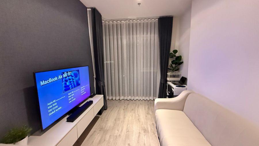 - ให้เช่าคอนโด Lifestyle Location + Privacy + Fully Furnished พร้อมอยู่ ทำเลดี เพียงนำกระเป๋าเข้าอยู่ได้เลย รับบัตรเครดิต