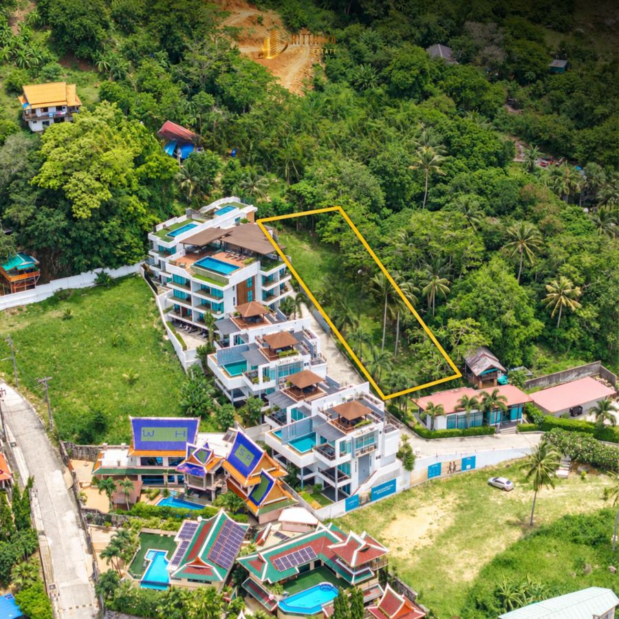 - ขายที่ดินภูเก็ตบนเนินกะรน 920 ตร.ม. วิวทะเล เหมาะสร้าง Luxury Pool Villa ภูเก็ต
