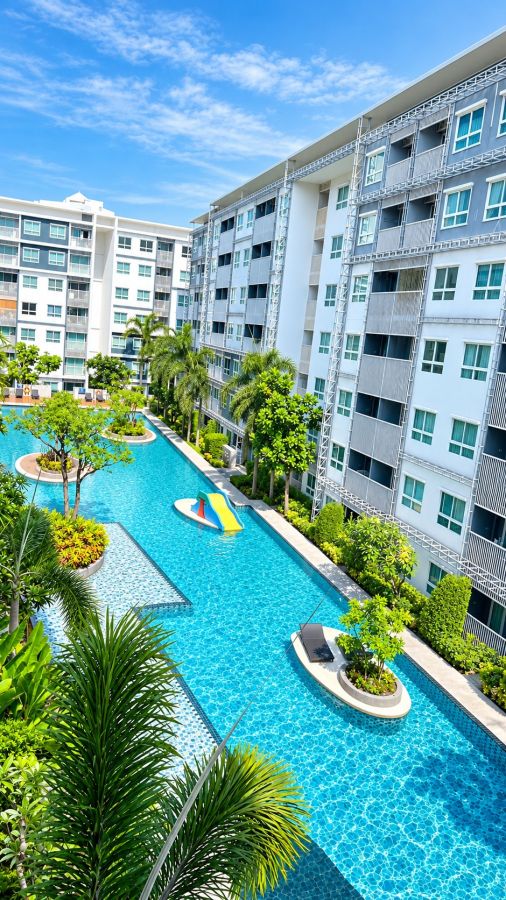 - ขาย The Trust Condo Hua Hin ชั้น 4 วิวสระ ทำเลดี ใกล้ทะเลเพียง 150 เมตร