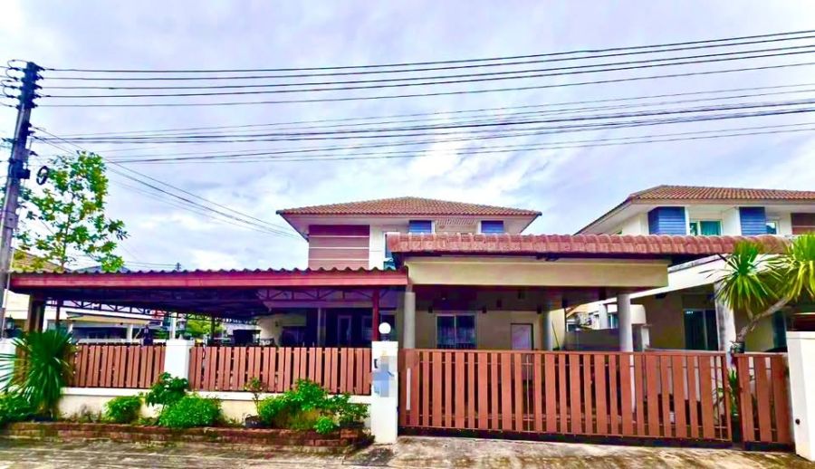 - ขายบ้านเดี่ยว วิลเลจปาร์ค ศรีราชา บ้านสวย บรรยากาศเป็นส่วนตัว