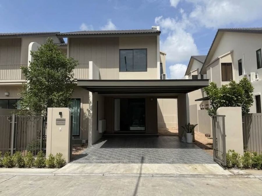 - บ้านเดี่ยวให้เช่าเองเกิ้ล เฮ้าส์ โรงโป๊ะ มอเตอร์เวย์ 7 ทำเลศักยภาพ ใกล้พัทยา