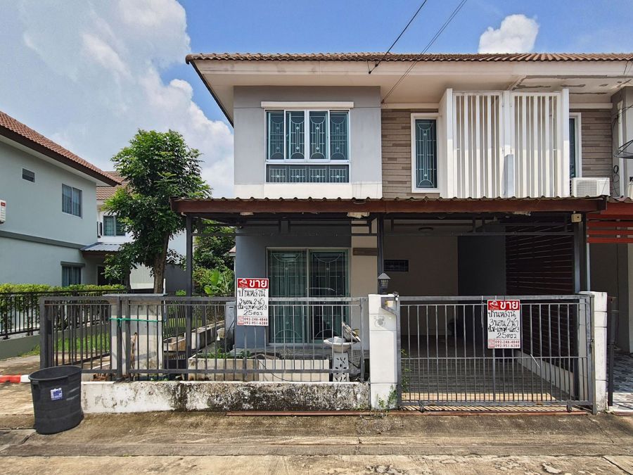 - ขายทาวน์โฮมนิมิตรใหม่ พฤกษาวิลล์ 62/2 *หลังมุม 3ห้องนอน 2ห้องน้ำ