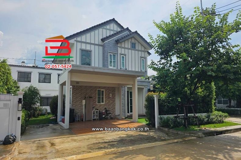 - บ้านเดี่ยว 2 ชั้น (หลังมุม) เนื้อที่ 67.8 ตร.ว. วิลลาจจิโอ ลำลูกกา-วงแหวน : Villaggio Lamlukka-Wongwaen (ซอยลำลูกกา 97) อำเภอลำลูกกา ปทุมธานี