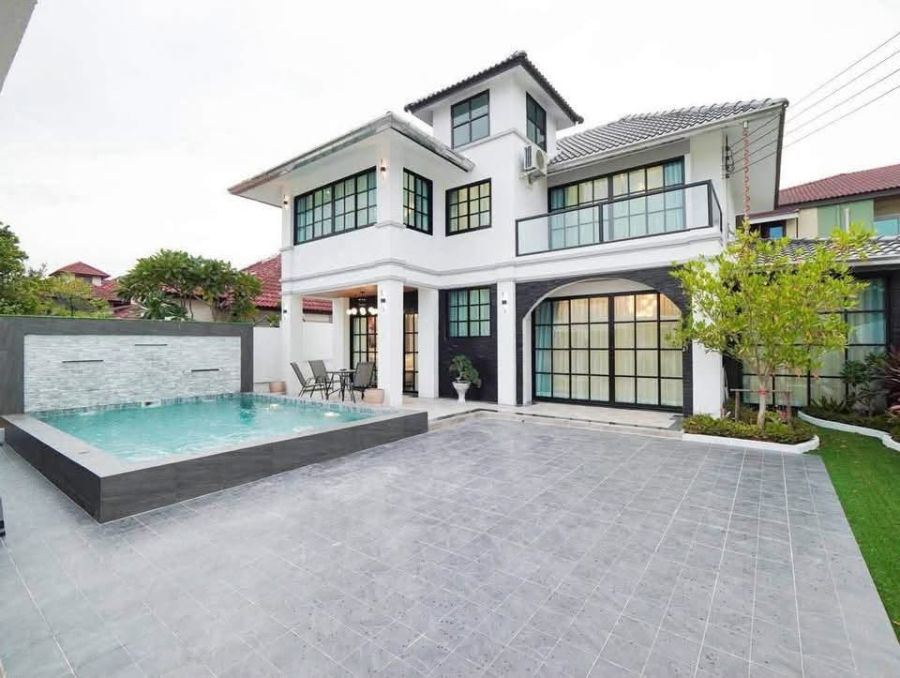 - ขายบ้านเดี่ยวพัทยา ซอยสยามคันทรีคลับ บ้านสวย สุดหรูพร้อมอยู่