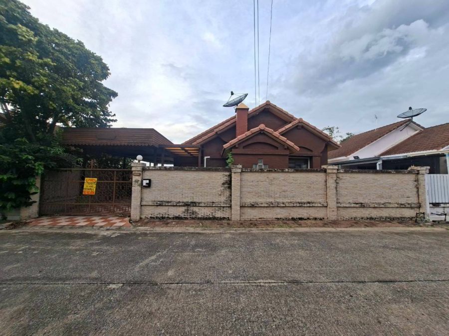 - ขายบ้านเดี่ยวชั้นเดียว หมู่บ้านปาริชาติ คลอง4 คลองหลวง