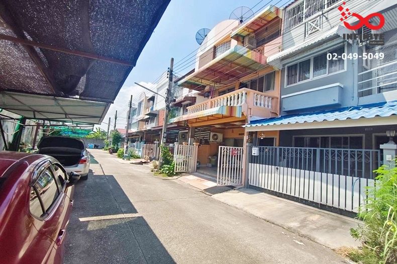 - ขายทาวน์เฮาส์ 3 ชั้น บ้านสวนอยู่นิรันดร์ เลี่ยงเมืองนนทบุรี 5 ขนาด 16.5 ตร.ว. ใกล้ MRT สายสีม่วง