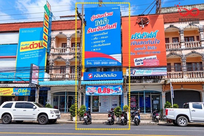 - ขายอาคารพาณิชย์ 3 ชั้น ติดถนนศรีสุทัศน์ ตลาดใหญ่ เมืองภูเก็ต ใกล้ย่านเมืองเก่าภูเก็ต